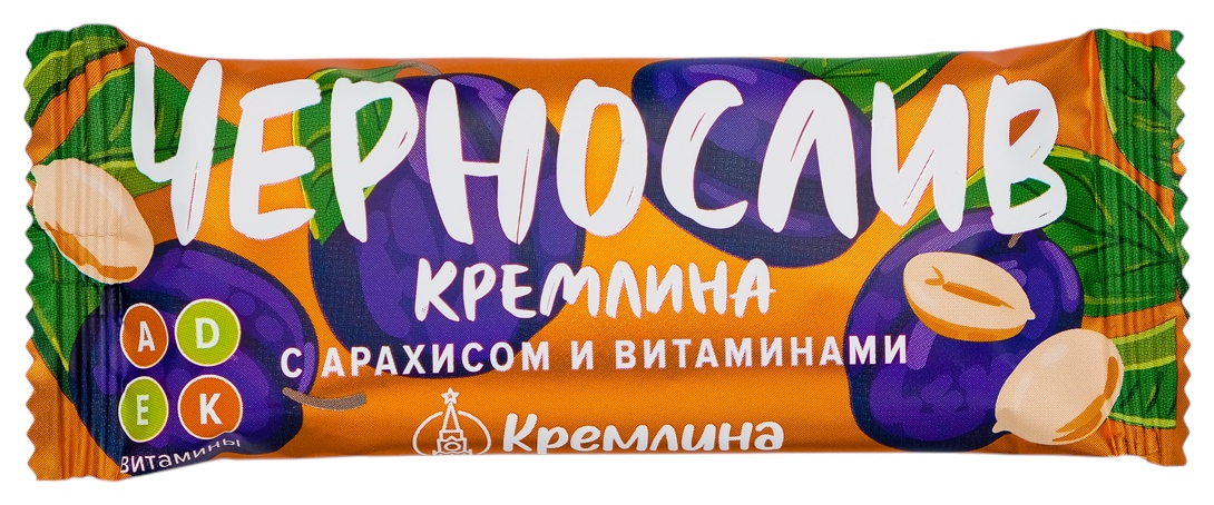 Батончик КРЕМЛИНА чернослив с арахисом 30г