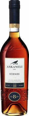 Коньяк АСКАНЕЛИ 8 лет 40% ст/б 0.5л