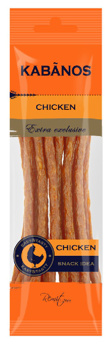 Колбаски КАБАНОС с курицей с/к 70г