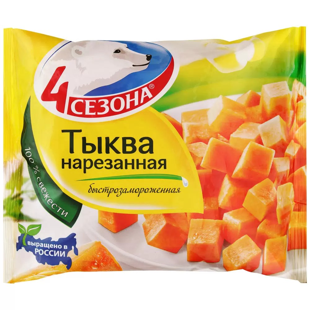 Тыква 4 СЕЗОНА нарезанная с/м 400г