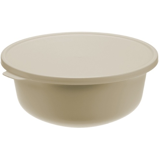 Миска М-ПЛАСТИКА Тэсти с крышкой латте 2.2л арт.М1363