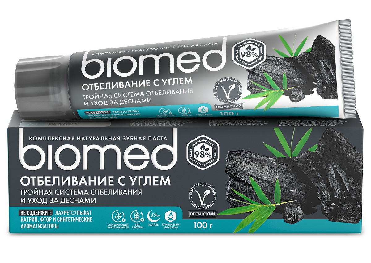 Зубная паста БИОМЕД Вайт комплекс 100г
