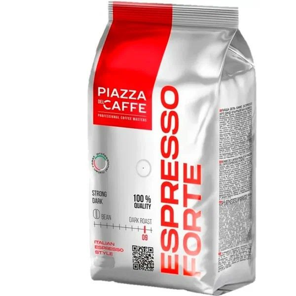 Кофе ПЬЯЦЦА ДЕЛЬ КАФЕ Эспрессо Форте зерно 900г