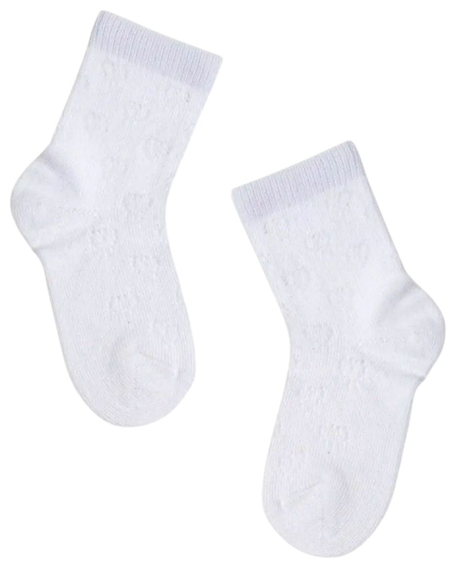 Носки детские КОНТЕ КИДС Мисс белые р.16 арт.696