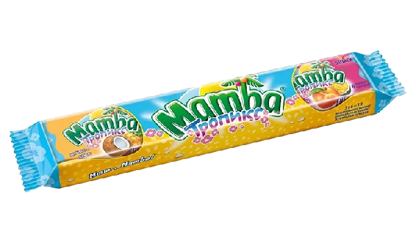 Жевательные конфеты МАМБА Тропикс 79.5г