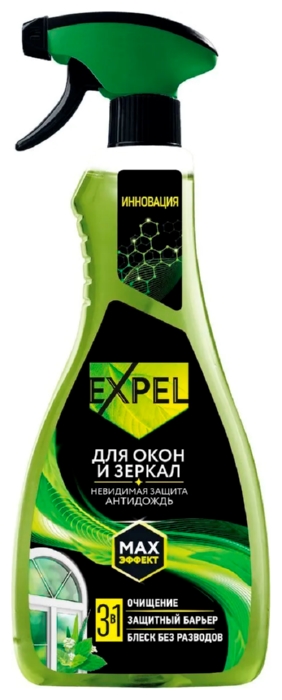 Средство для стекол и зеркал ЭКСПЕЛ Антидождь 450мл