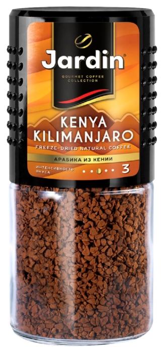 Кофе ЖАРДИН Кения Килиманджаро растворимый ст/б 95г