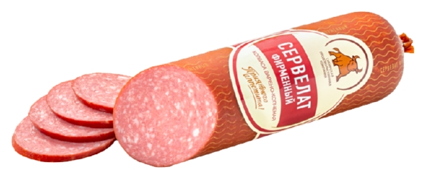 Сервелат СПК Фирменный в/к 380г