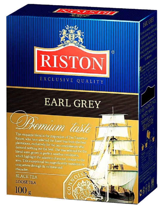 Чай РИСТОН Эрл Грей черный 100г