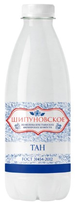 Кисломолочный напиток ШИПУНОВСКОЕ Тан бзмж 1% 930г