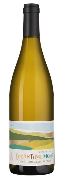 Вино СКАЛИСТЫЙ БЕРЕГ Локантита Море Совиньон Блан Шардоне белое сух 11.8% ст/б 0.75л