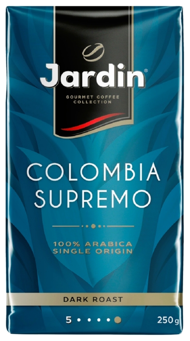 Кофе ЖАРДИН Колумбия Супремо молотый 250г