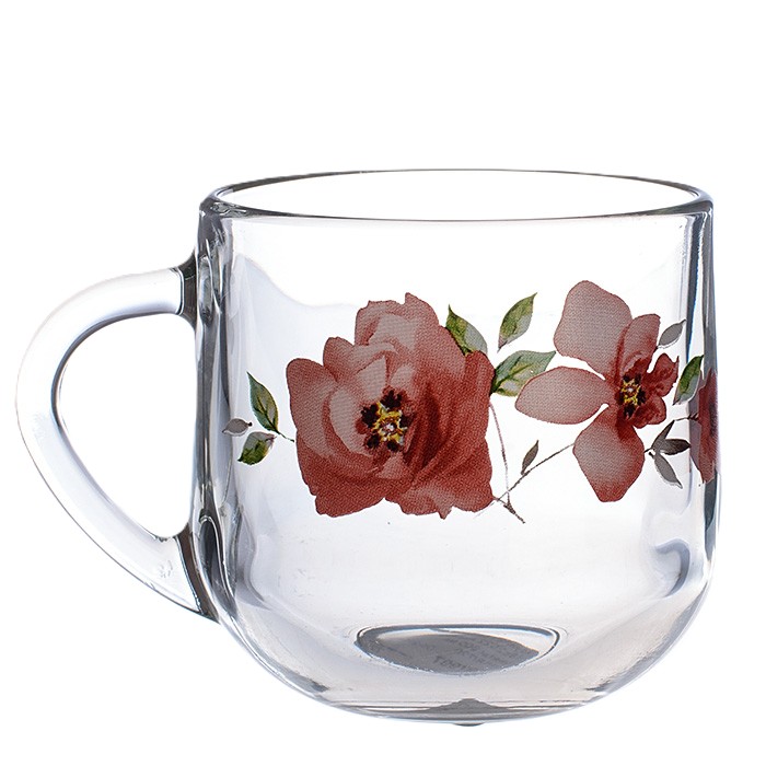 Кружка ГРАМИНЕ Акварельные цветы 300мл арт.97997