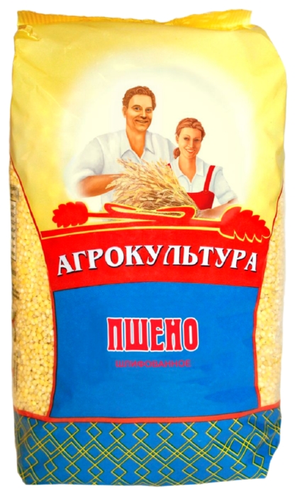 Пшено НАЦИОНАЛЬ Агрокультура шлифованное м/у 800г