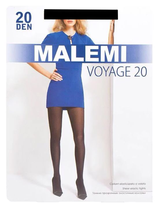 Колготки МАЛЕМИ Вояж 40ден неро 3