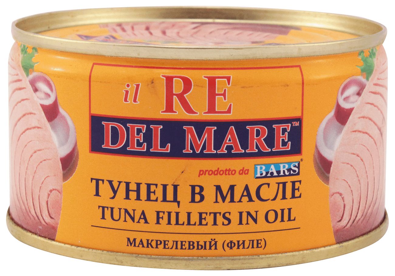 Тунец БАРС филе в масле ж/б ключ 185г