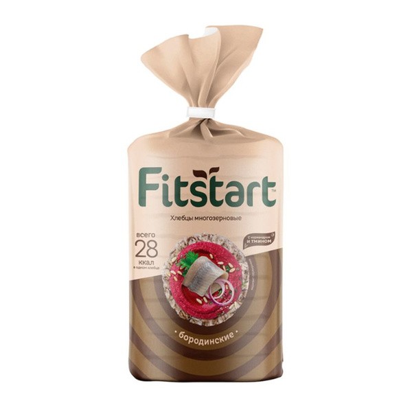 Хлебцы ФИТСТАРТ Бородинские многозерновые 90г