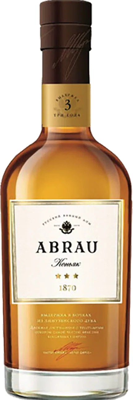 Коньяк АБРАУ 3 года 40% ст/б 0.5л