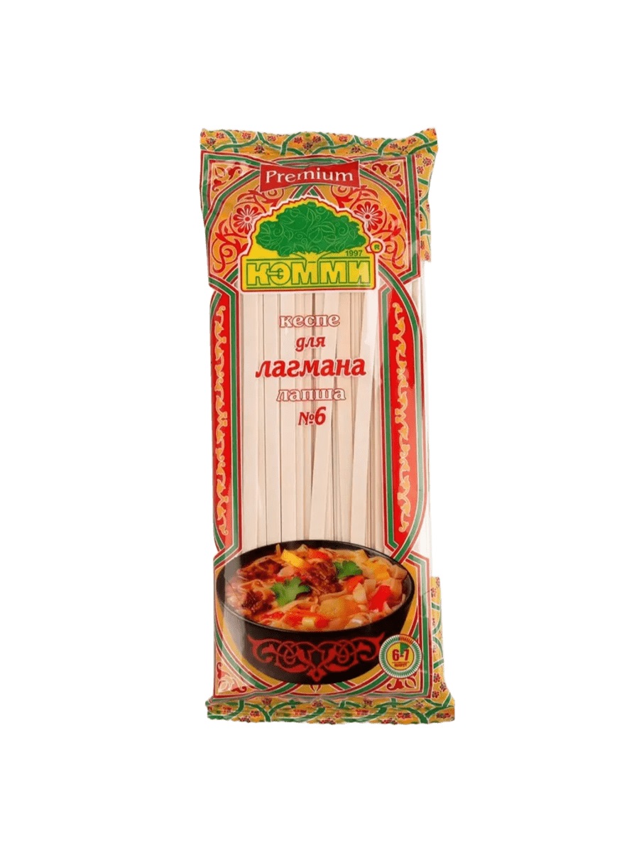 Мак.изделия КЭММИ для лагмана №6 яичная м/у 250г