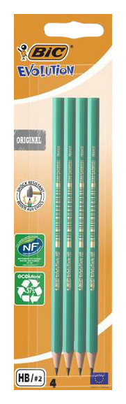 Карандаш БИК Эволюшен 4шт