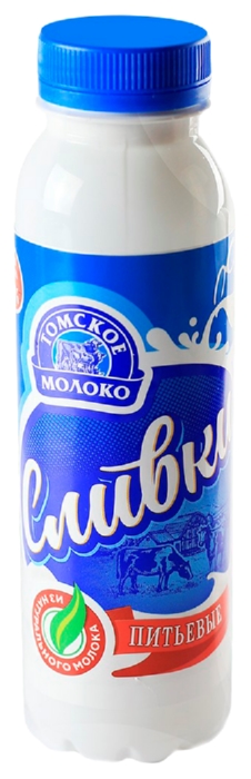 Сливки ТОМСКОЕ МОЛОКО пастер бзмж 20% 250г
