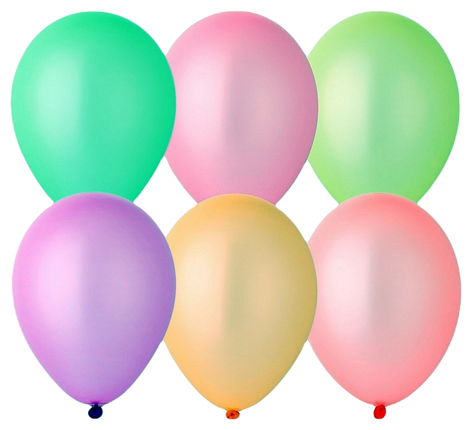 Набор шаров ВЕСЕЛАЯ ЗАТЕЯ Неон 18см 20шт