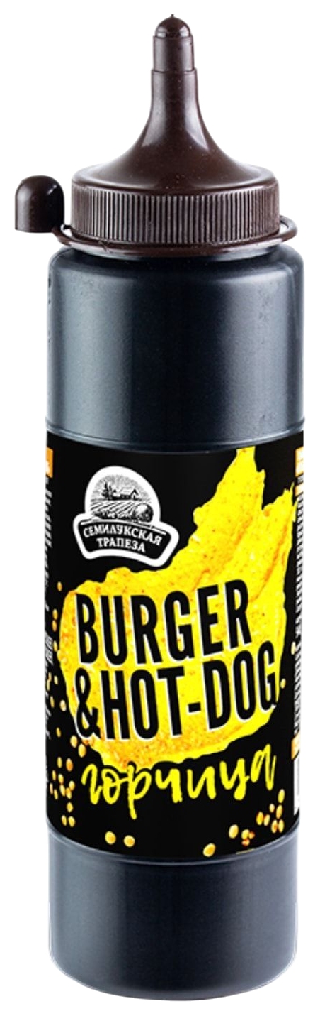 Горчица СЕМИЛУКСКАЯ ТРАПЕЗА Бургер и хот-дог пэт 250г