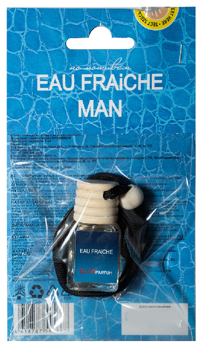 Ароматизатор ЭЛИТ ПАРФЮМ Фреш Мен