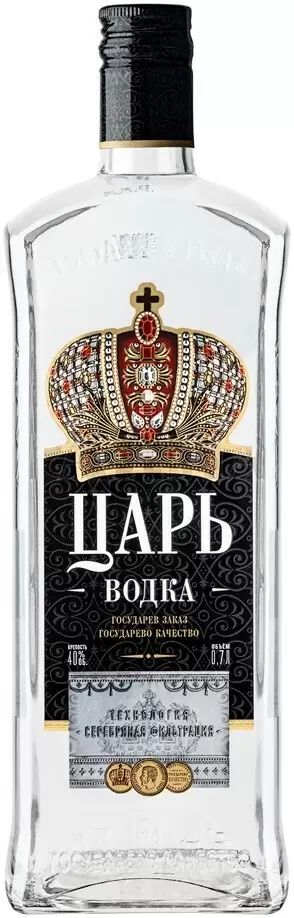 Водка ЦАРЬ 40% ст/б 0.7л