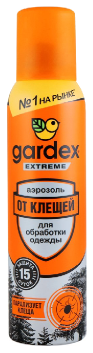 Аэрозоль ГАРДЕКС Экстрим от клещей 150мл