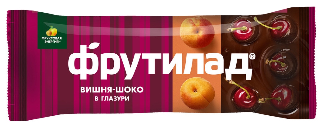 Батончик ФРУТИЛАД Вишня в шоколаде 40г
