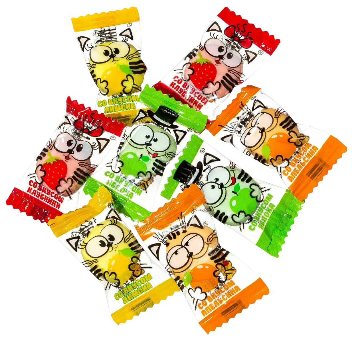 Конфеты БИ&БИ Мусики жевательные микс весовые