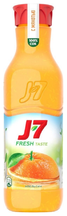 Сок ДЖЕЙ-7 Полезный завтрак апельсин 850мл