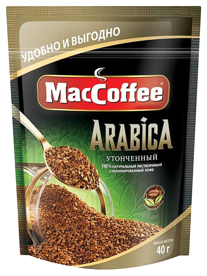 Кофе МАК КОФЕ Арабика м/у 40г