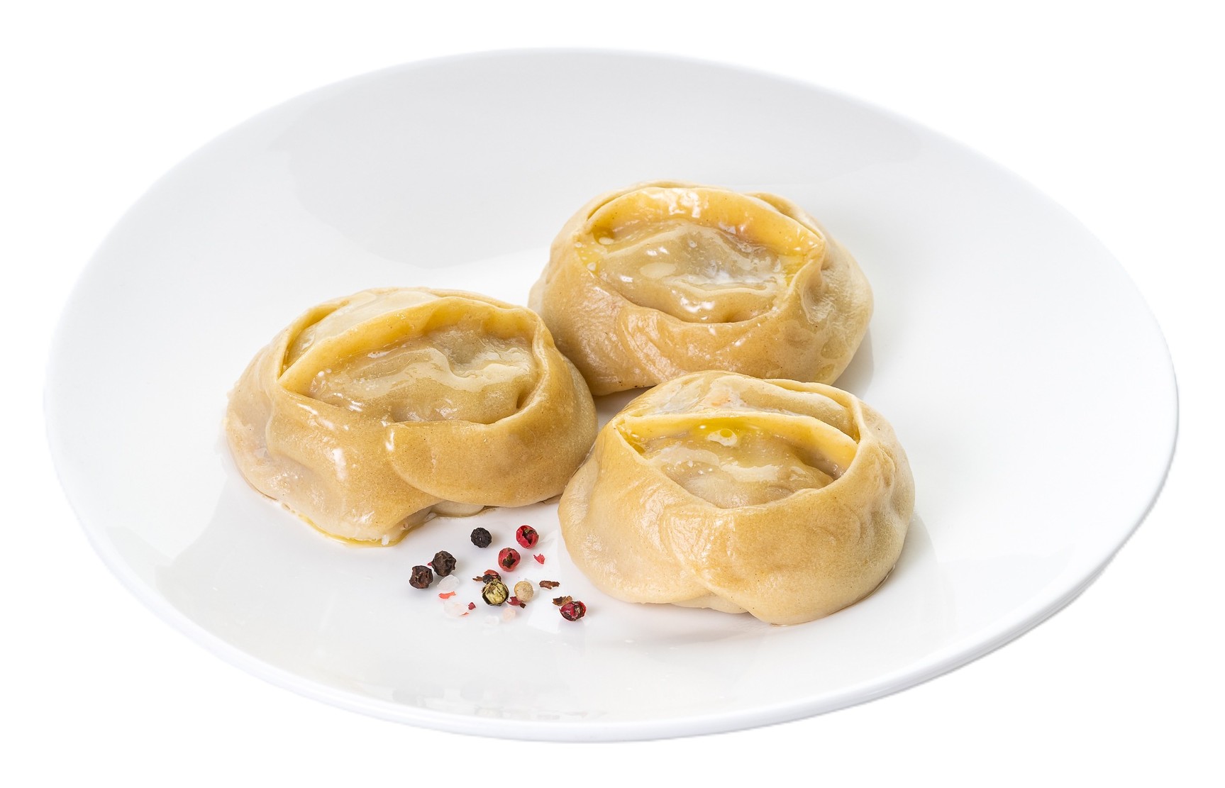 Манты с говядиной и свининой