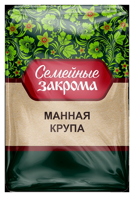 Манная крупа СЕМЕЙНЫЕ ЗАКРОМА м/у 700г