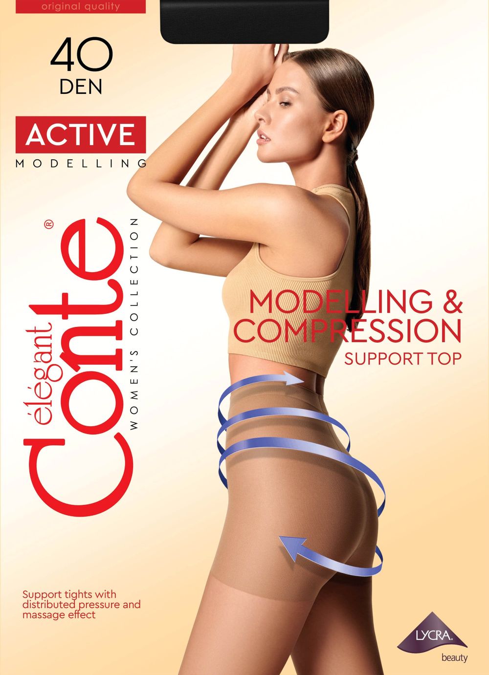 Колготки КОНТЕ СПА Актив 40ден неро 5