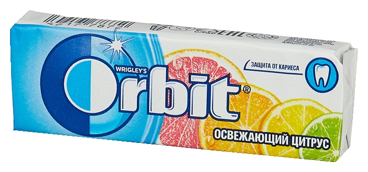 Жевательная резинка ОРБИТ Освежающий цитрус 13.6г