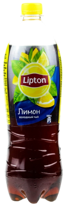 Чай ЛИПТОН черный со вкусом лимона 1л