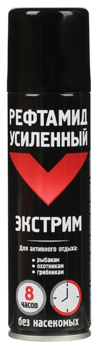 Аэрозоль РЕФТАМИД Экстрим усиленный для активного отдыха 8 часов 150мл