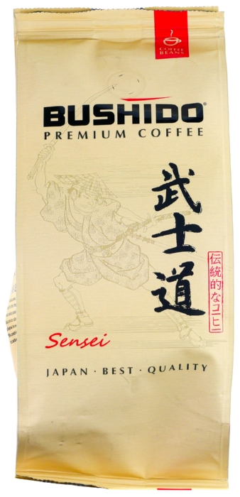 Кофе БУШИДО Сенсей зерно 227г