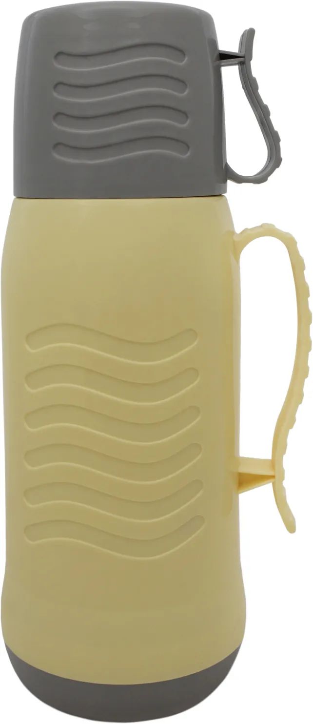 Термос АТМИКС со стеклянной колбой с крышкой-кружкой 1л арт.OK-10