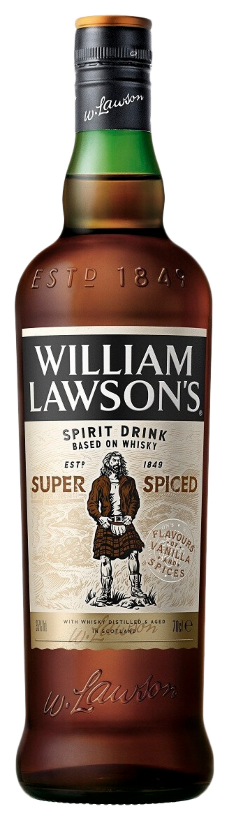 Напиток спиртной ВИЛЬЯМ ЛОУСОНС Супер Спайсед 35% ст/б 0.7л