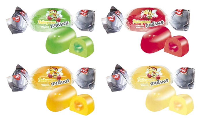 Конфеты желейные БИ&БИ Задорная пчелка микс весовые