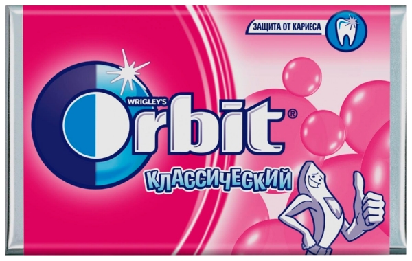 Жевательная резинка ОРБИТ Детский Классический 10.2г
