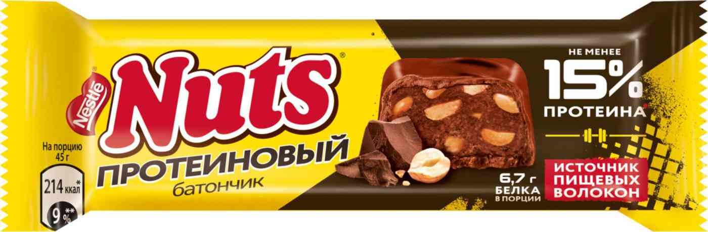 Батончик НАТС протеиновый 45г