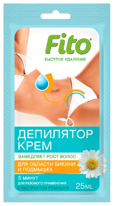 Крем-депилятор для области бикини ФИТО КОСМЕТИК Ромашка 25мл