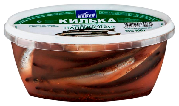 Килька БАЛТИЙСКИЙ БЕРЕГ Таллинская п/п 400г