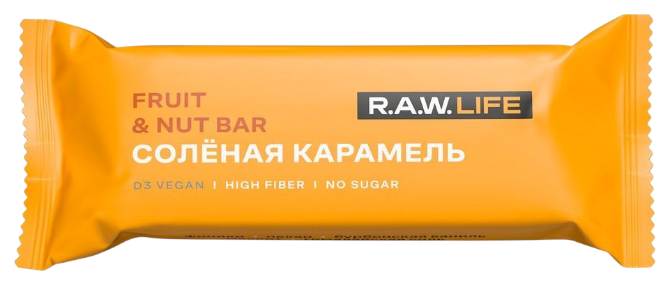 Батончик РОУЛАЙФ Соленая карамель 47г