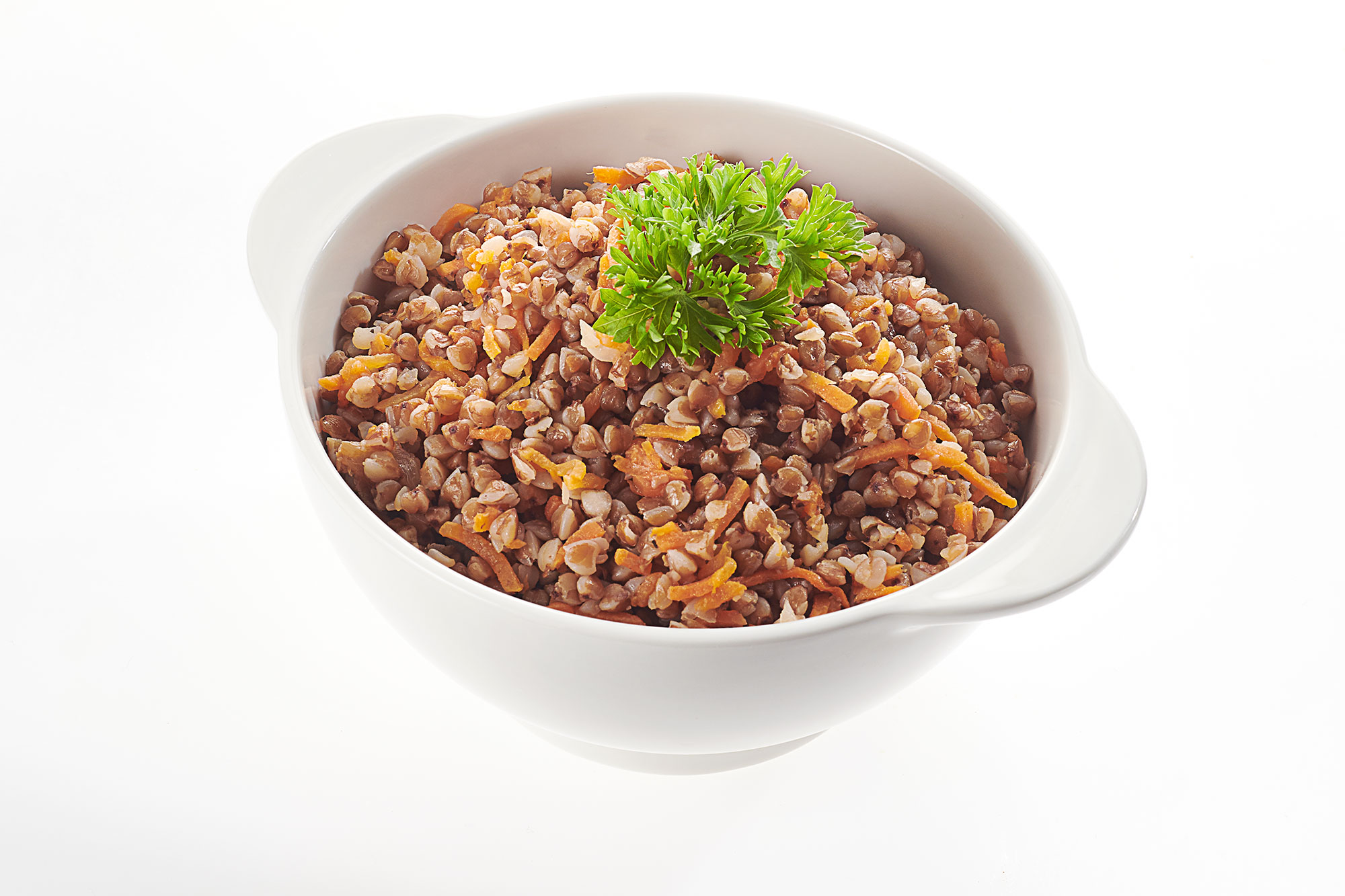 Гречка с овощами